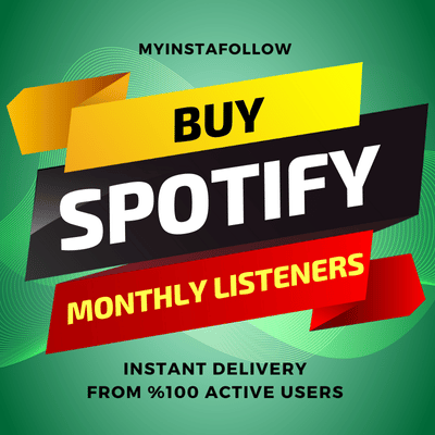 Buy Spotify Monthly Listeners Podcast Image