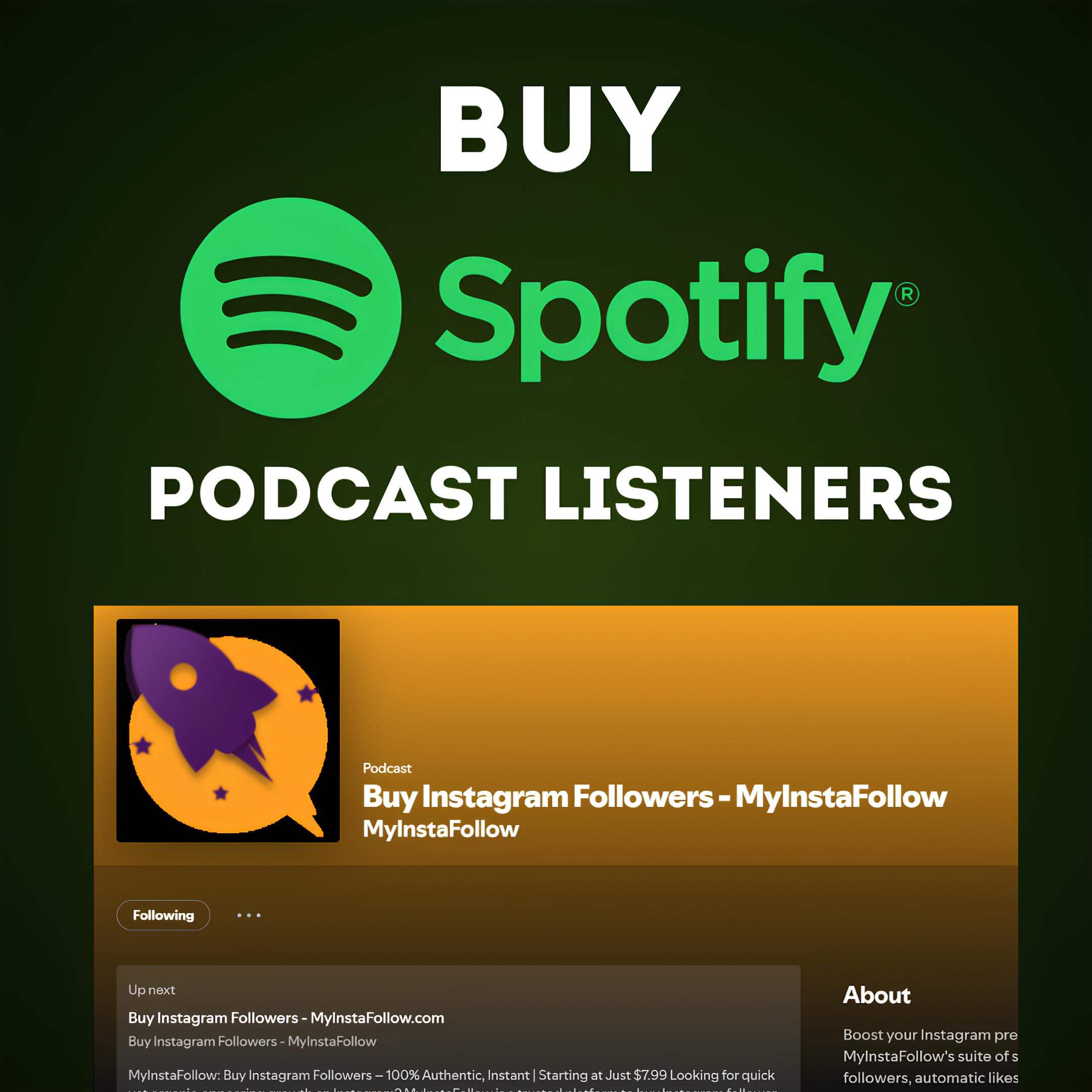 Buy Spotify Podcast Listener