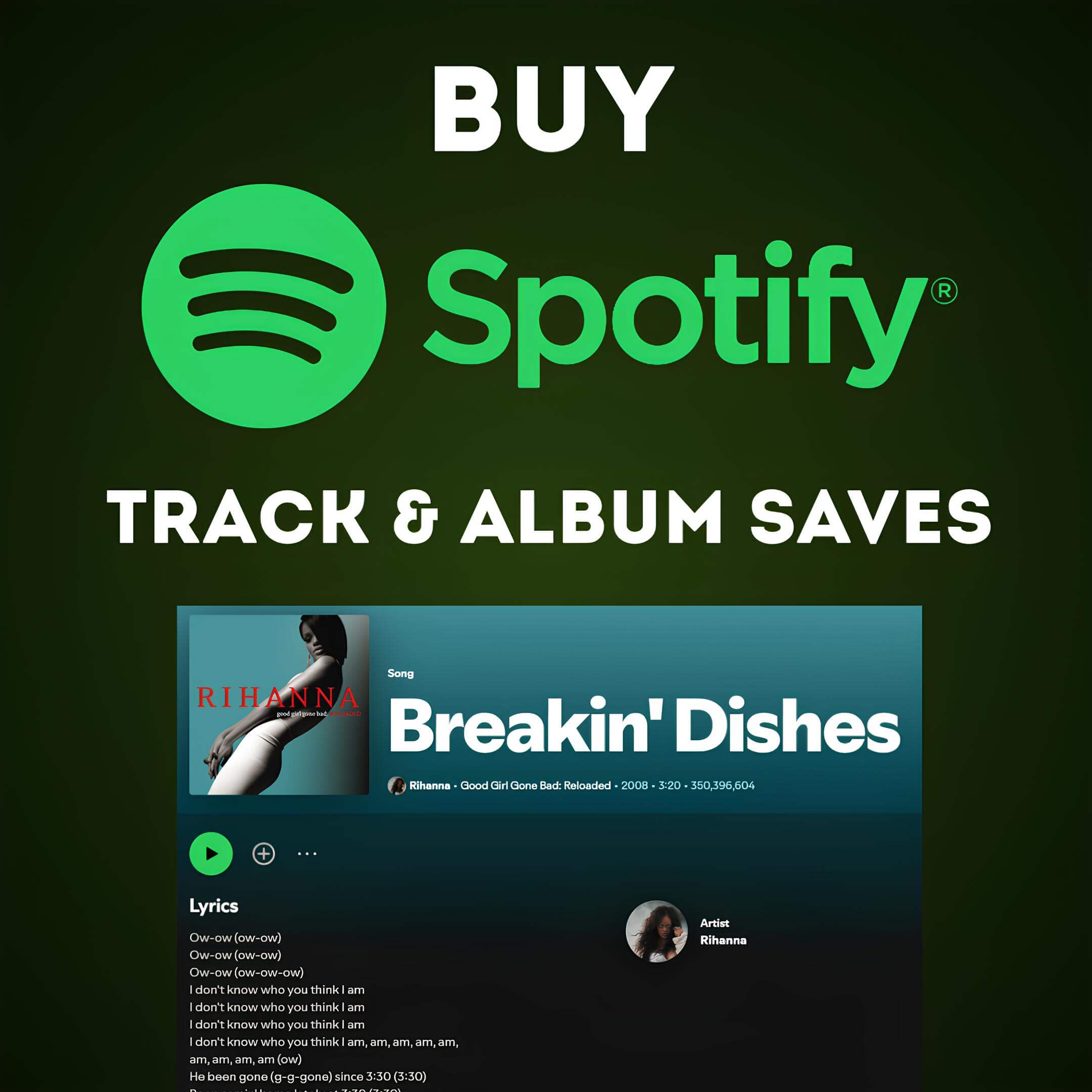 Buy Spotify Saves