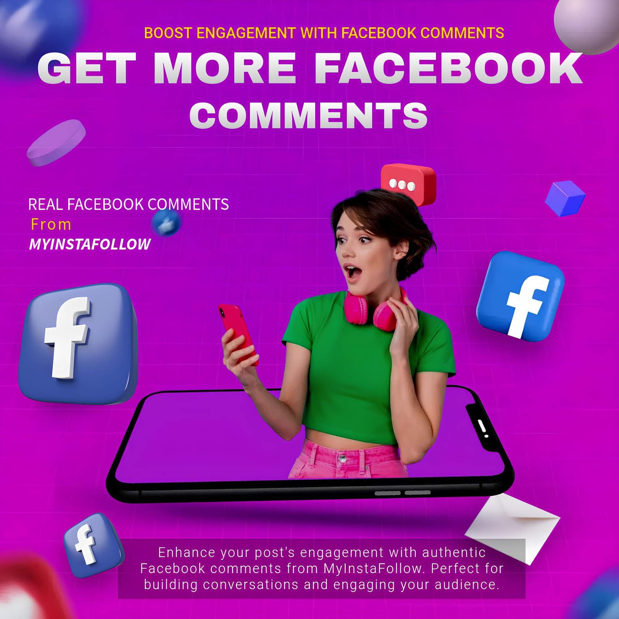 Buy Facebook Comments Podcast Image