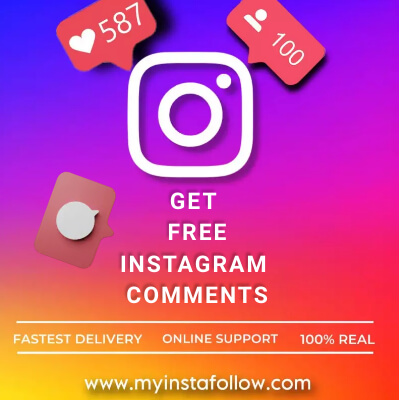 Get free Instagram Comments