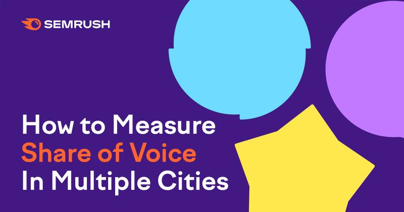 How You Can Degree Share of Voice in More Than One Towns