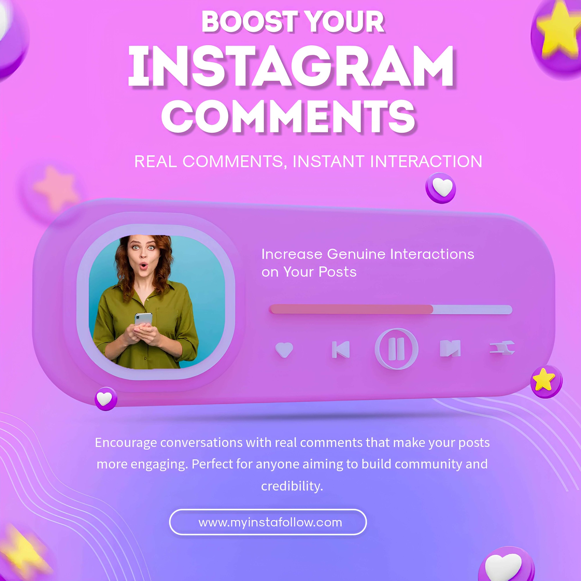 Buy Instagram Comments Podcast Image