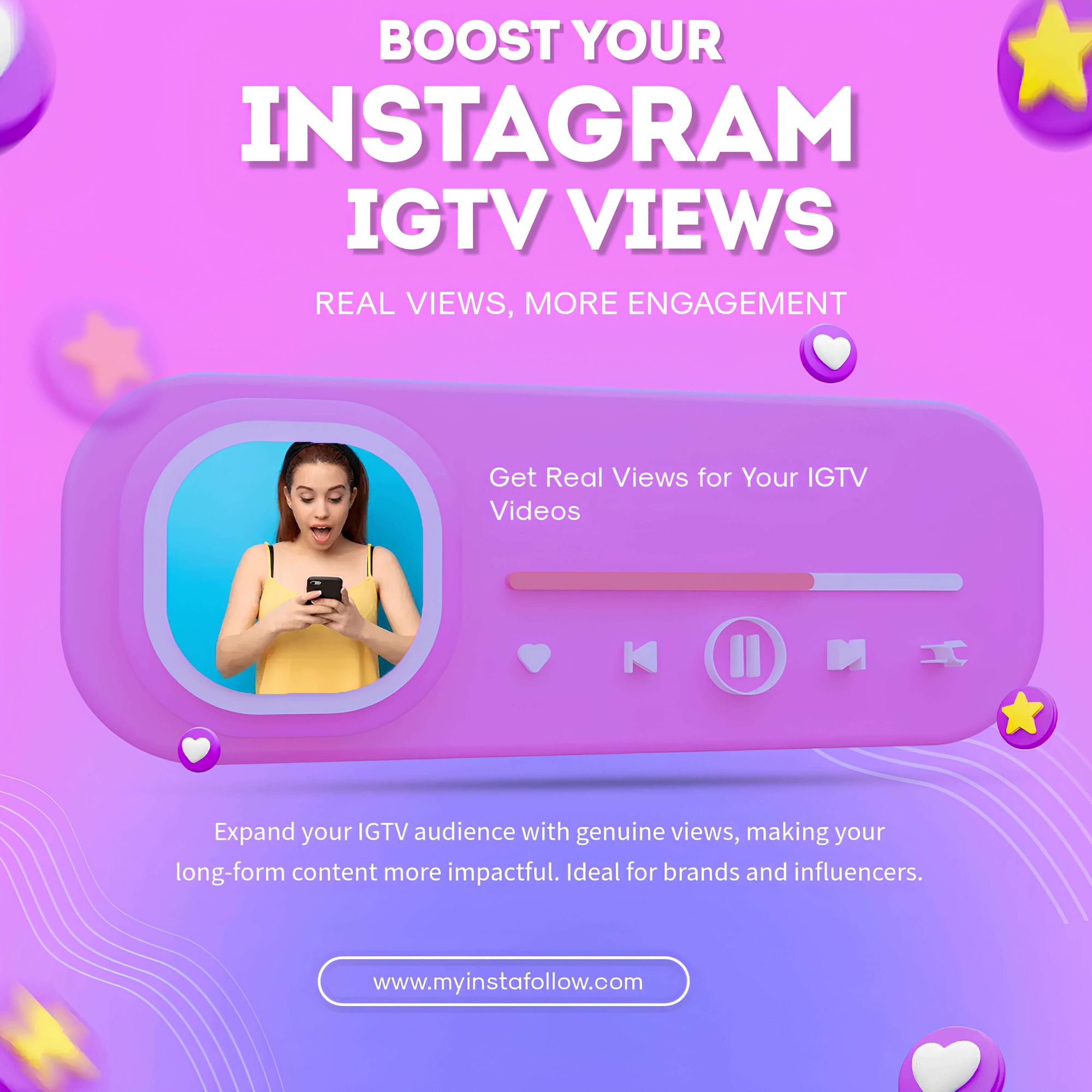 Buy Instagram IGTV Views Podcast Image