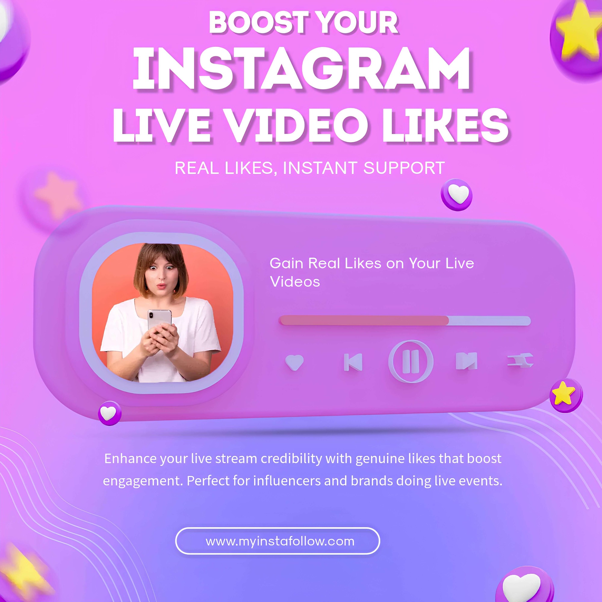 Buy Instagram Live Video Likes Podcast Image