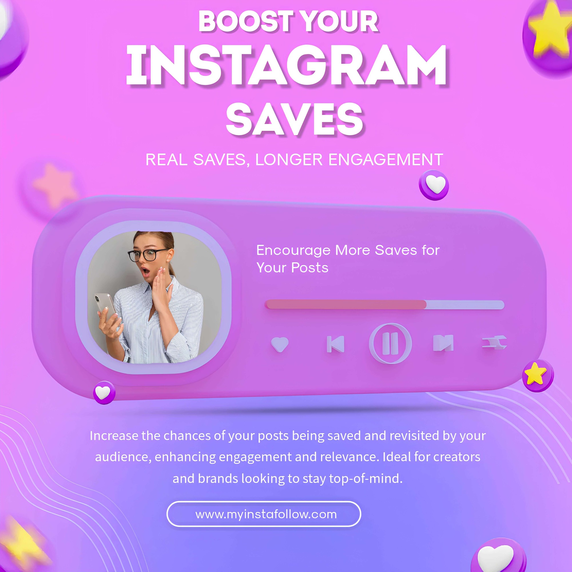 Buy Instagram Saves Podcast Image