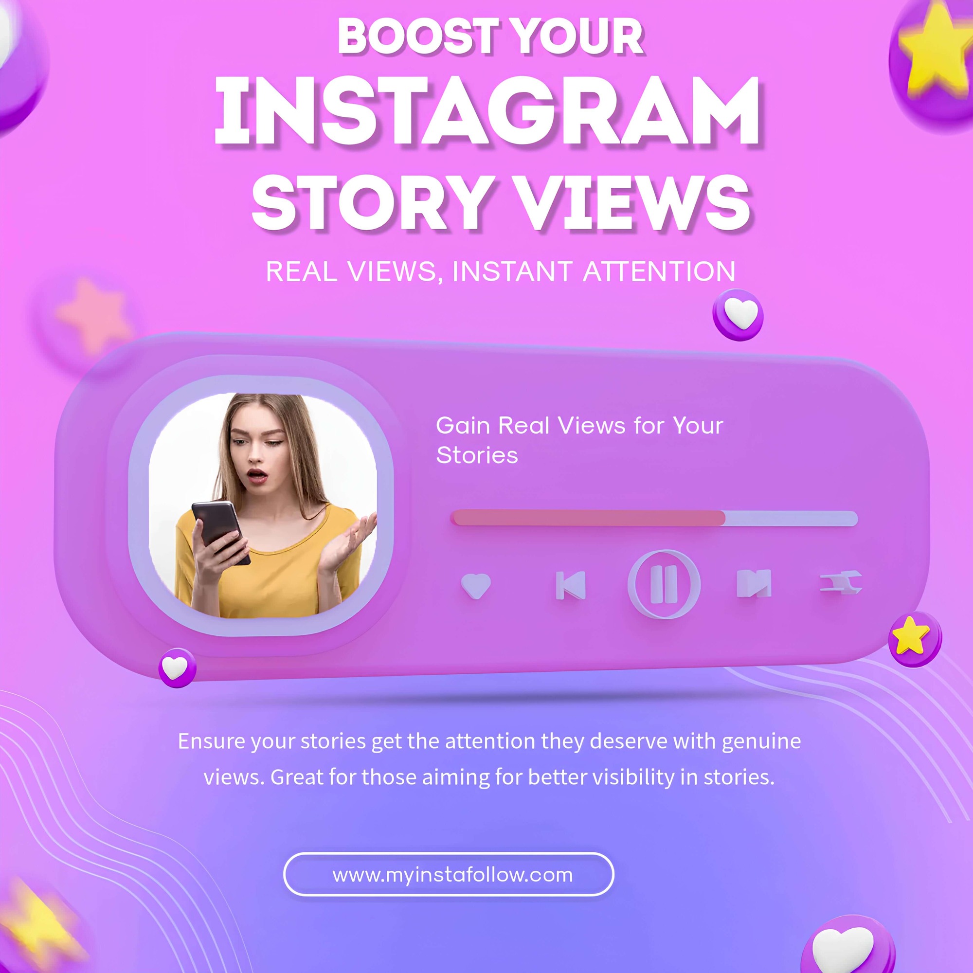 Buy Instagram Story Views Podcast Image