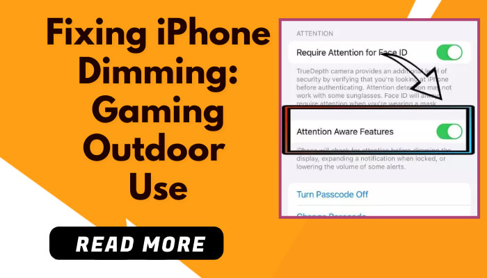 Fixing iPhone Screen Dimming Issue During Gaming or Outdoor Use