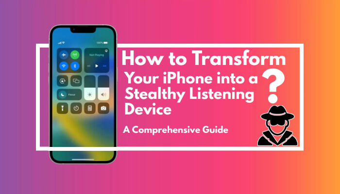 Exploring iPhone's Live Listen: A Tool for Discreet Audio Monitoring