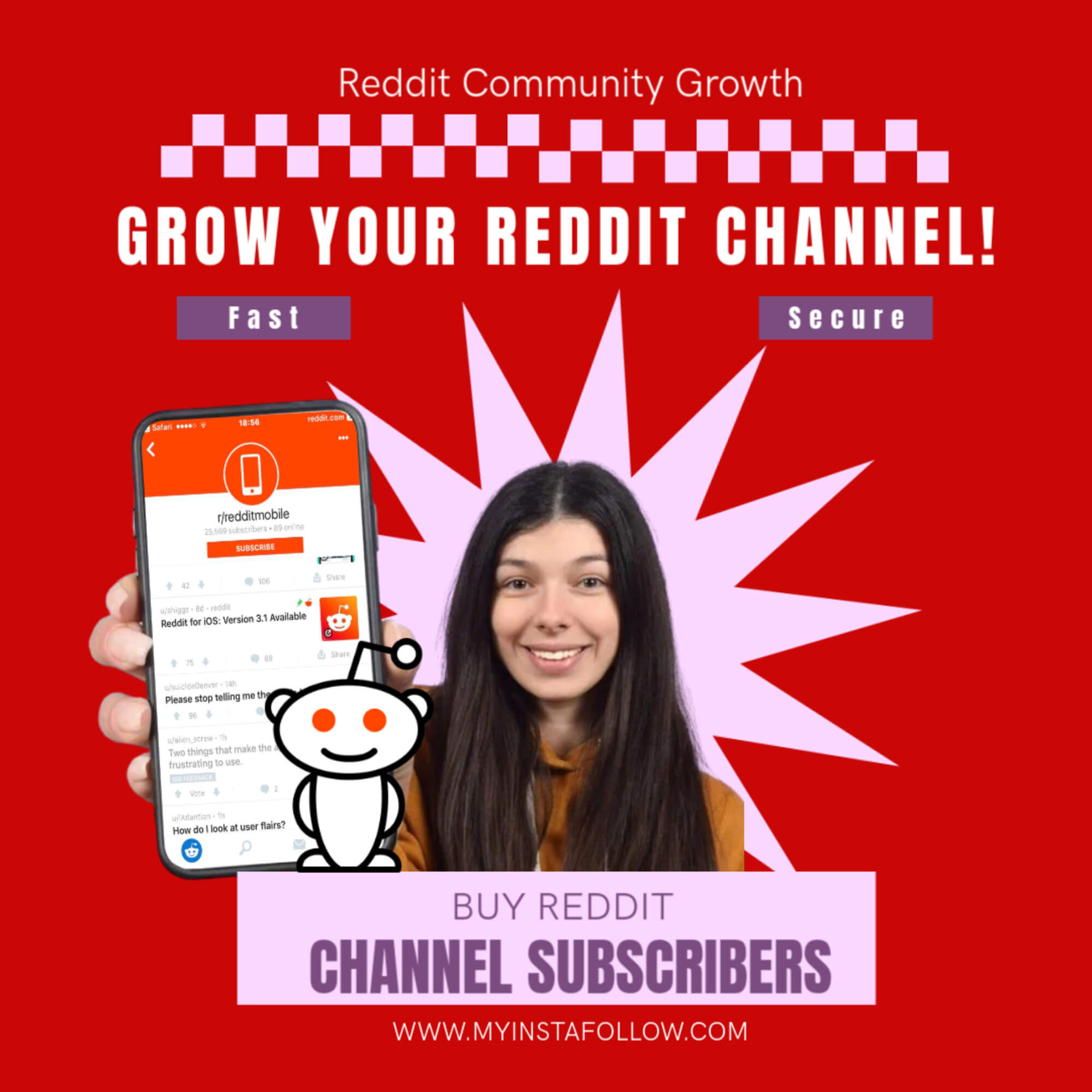 Buy Reddit Channel Subscribers Podcast Image