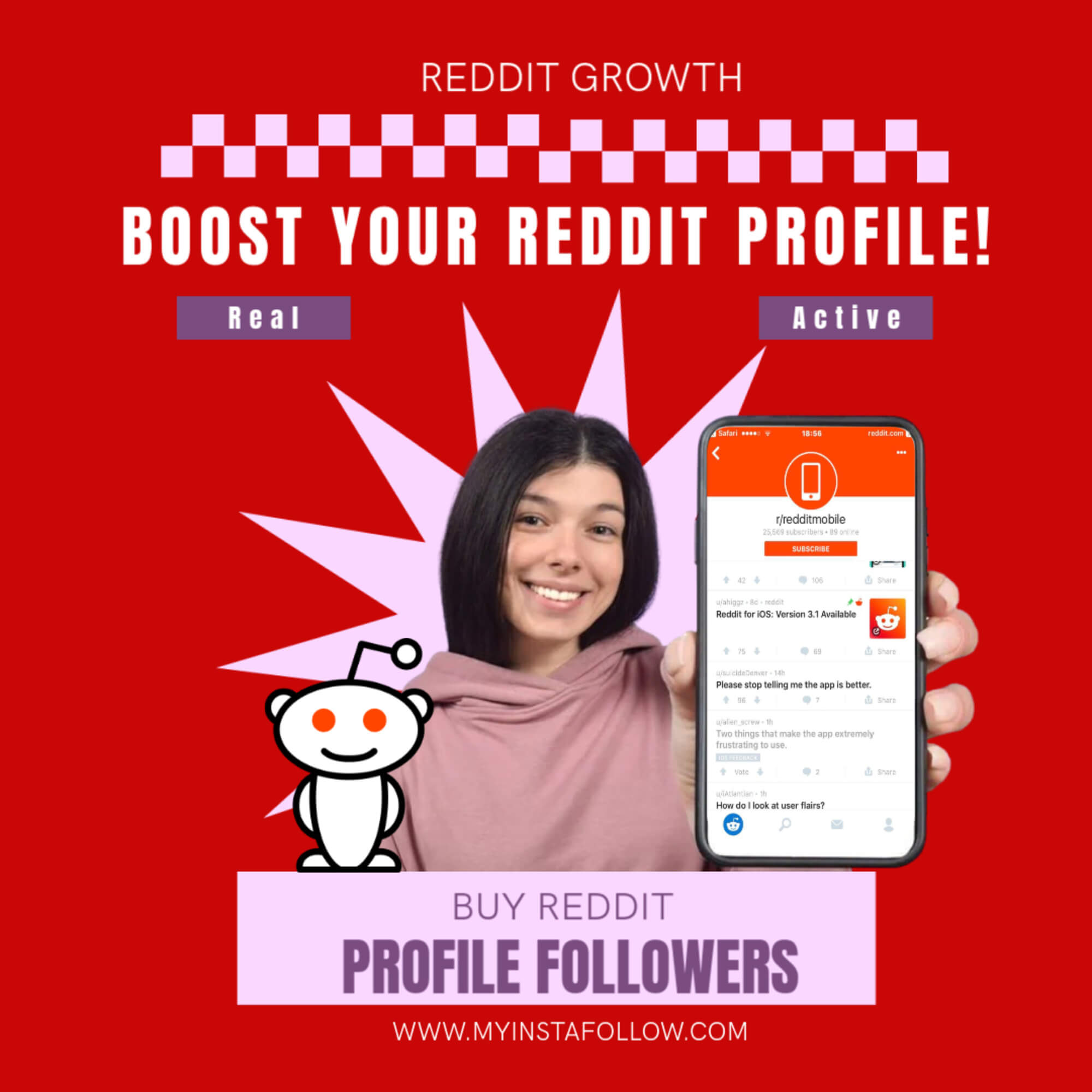 Buy Reddit Followers Podcast Image