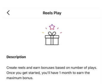 Instagram Begins 'Award' for High-Engagement Reels Videos - Instagram Reels Play Bonus