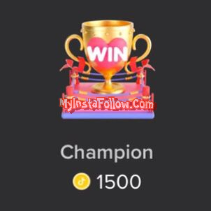 Champion Tiktok Gift