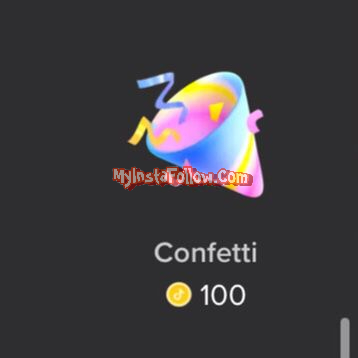 Confetti Tiktok Gift