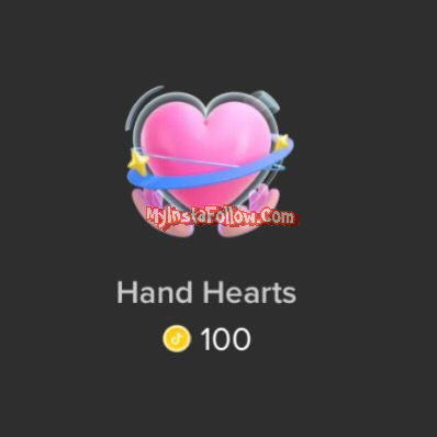 Hand Hearts Tiktok Gift