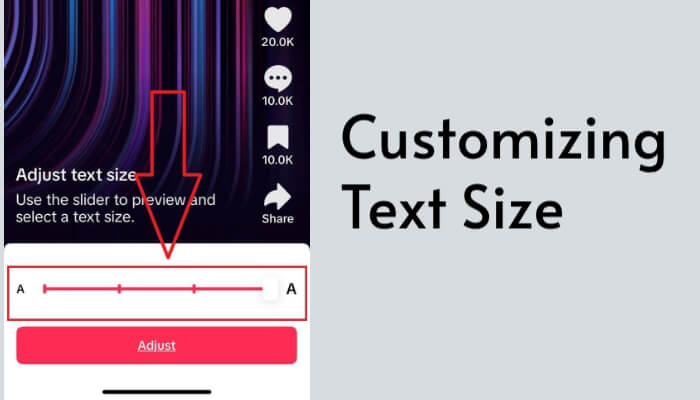 Customizing Text Size on TikTok for Improved Accessibility