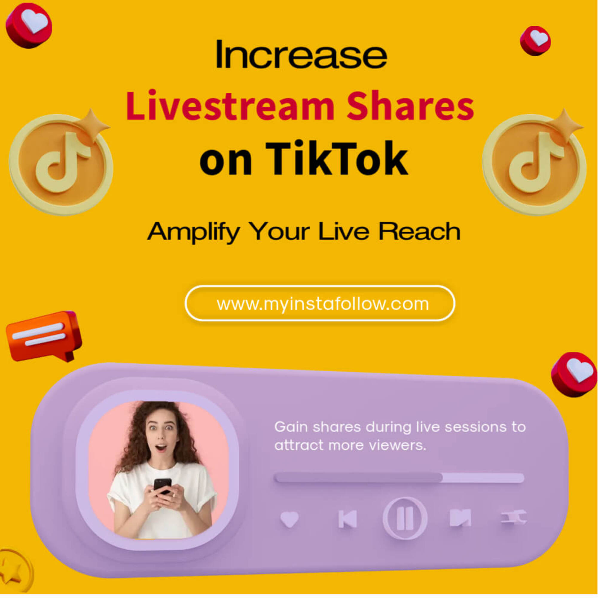 Buy TikTok Livestream Shares Podcast Image